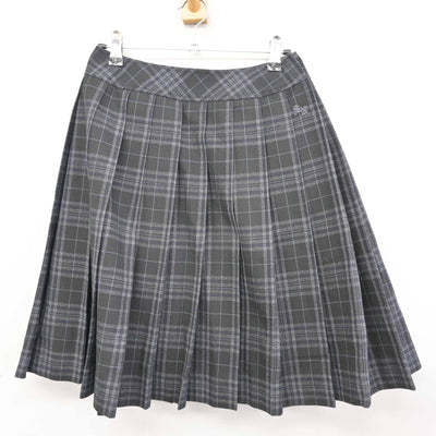 【中古】埼玉県 草加西高等学校 女子制服 4点 (ブレザー・ニット・スカート) sf099786