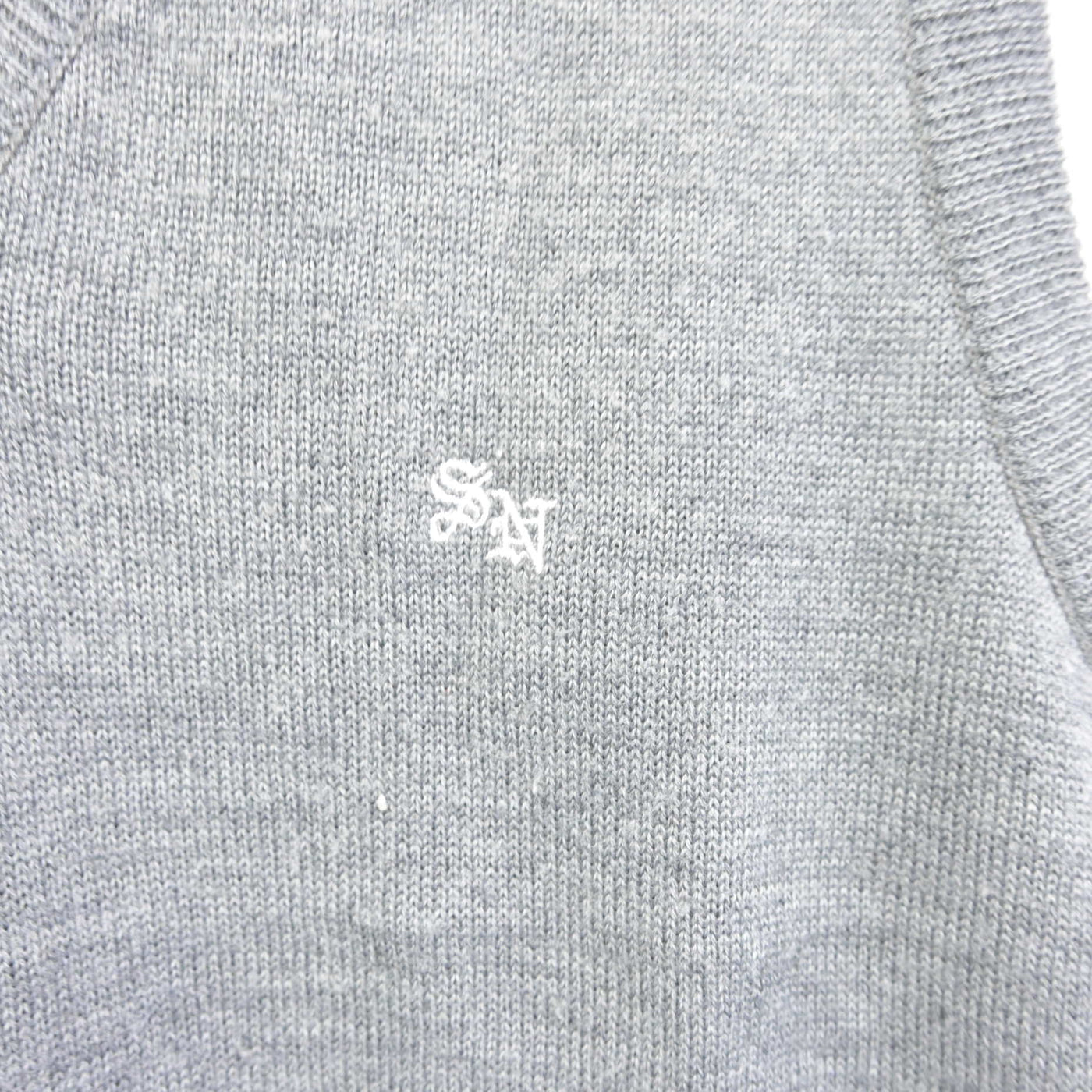 【中古】埼玉県 草加西高等学校 女子制服 2点 (ニットベスト・スカート) sf099787