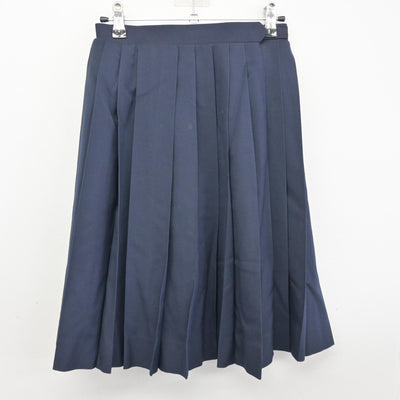 【中古】埼玉県 元郷中学校 女子制服 3点 (セーラー服・スカート) sf099788