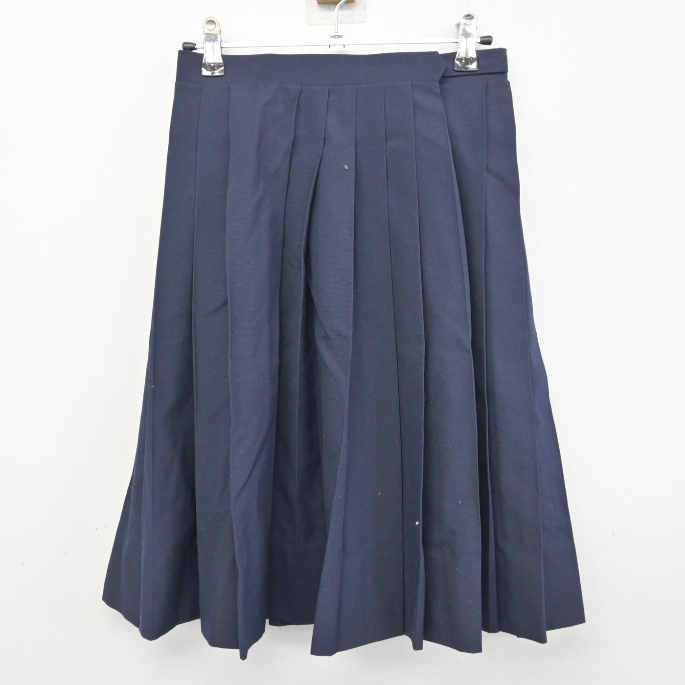 【中古】埼玉県 元郷中学校 女子制服 4点 (ベスト・スカート) sf099789
