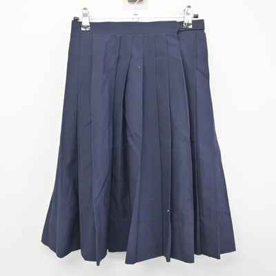 【中古】埼玉県 元郷中学校 女子制服 4点 (ベスト・スカート) sf099789
