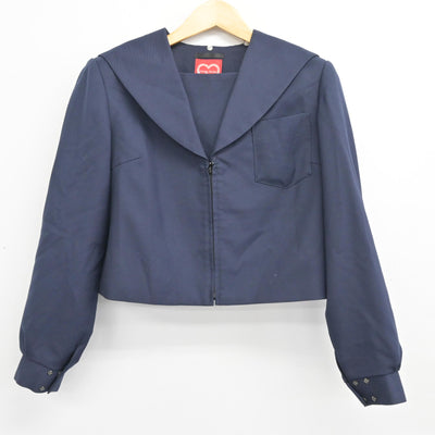 【中古】愛知県 守山中学校 女子制服 2点 (セーラー服・セーラー服) sf099816