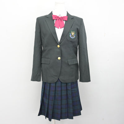 【中古】宮城県 仙台育英学園高等学校 女子制服 4点 (ブレザー・シャツ・スカート) sf099819