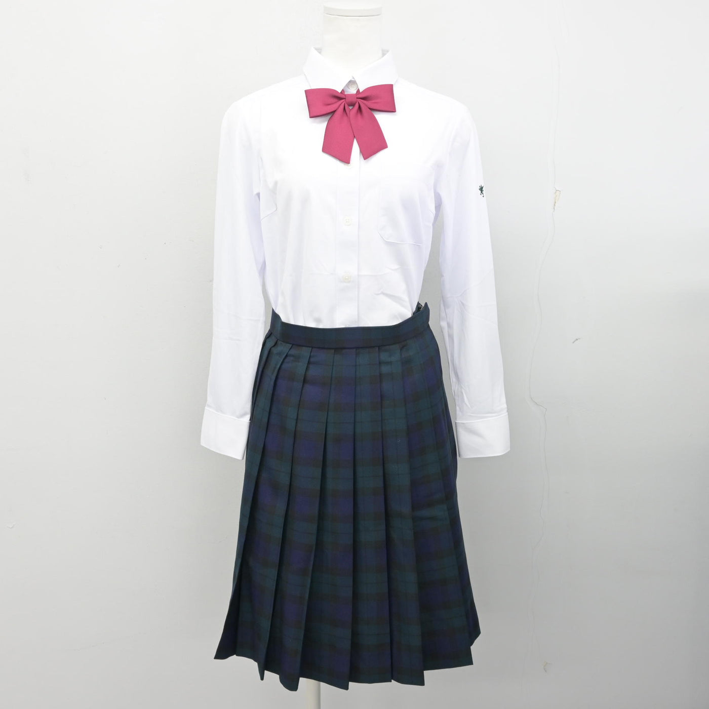 【中古】宮城県 仙台育英学園高等学校 女子制服 4点 (ブレザー・シャツ・スカート) sf099819