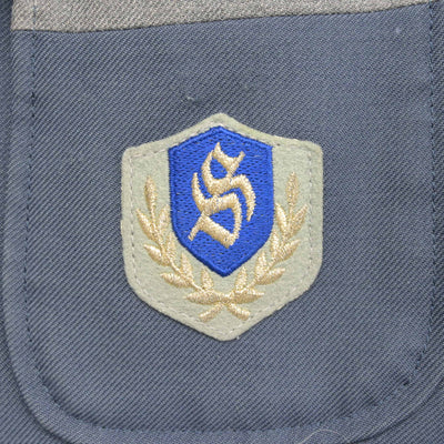 【中古】秋田県 山王中学校 女子制服 3点 (ブレザー・スカート) sf099830