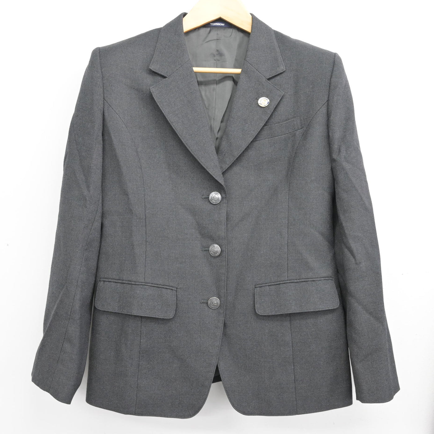 【中古】千葉県 銚子市立銚子高等学校 女子制服 5点 (ブレザー・シャツ・スカート) sf099852