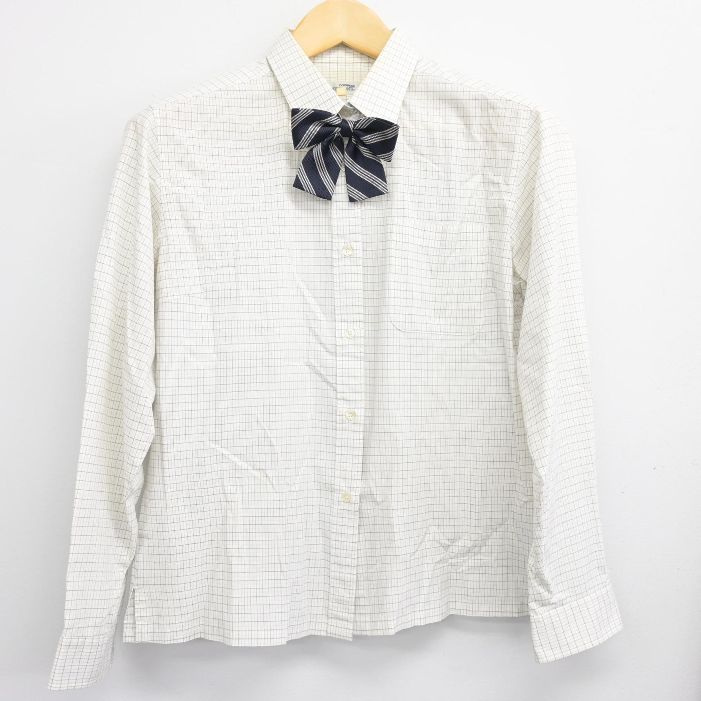 【中古】千葉県 銚子市立銚子高等学校 女子制服 5点 (ブレザー・シャツ・スカート) sf099852