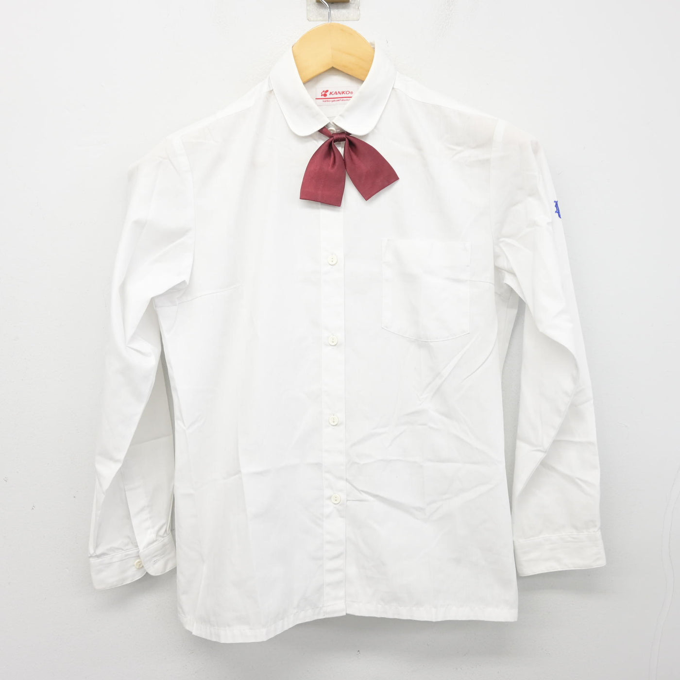 【中古】千葉県 市川市立第五中学校 女子制服 4点 (ブレザー・シャツ・スカート) sf099856