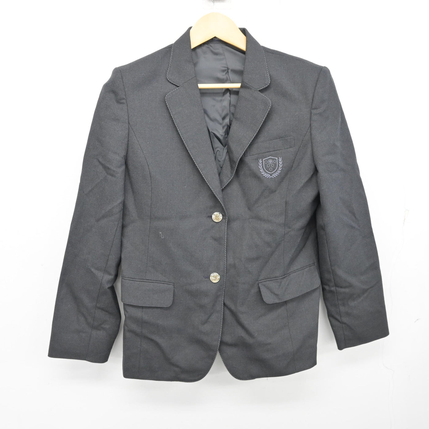 【中古】 ルネサンス高等学校 女子制服 3点 (ブレザー・スカート) sf099858