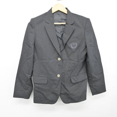 【中古】 ルネサンス高等学校 女子制服 3点 (ブレザー・スカート) sf099858