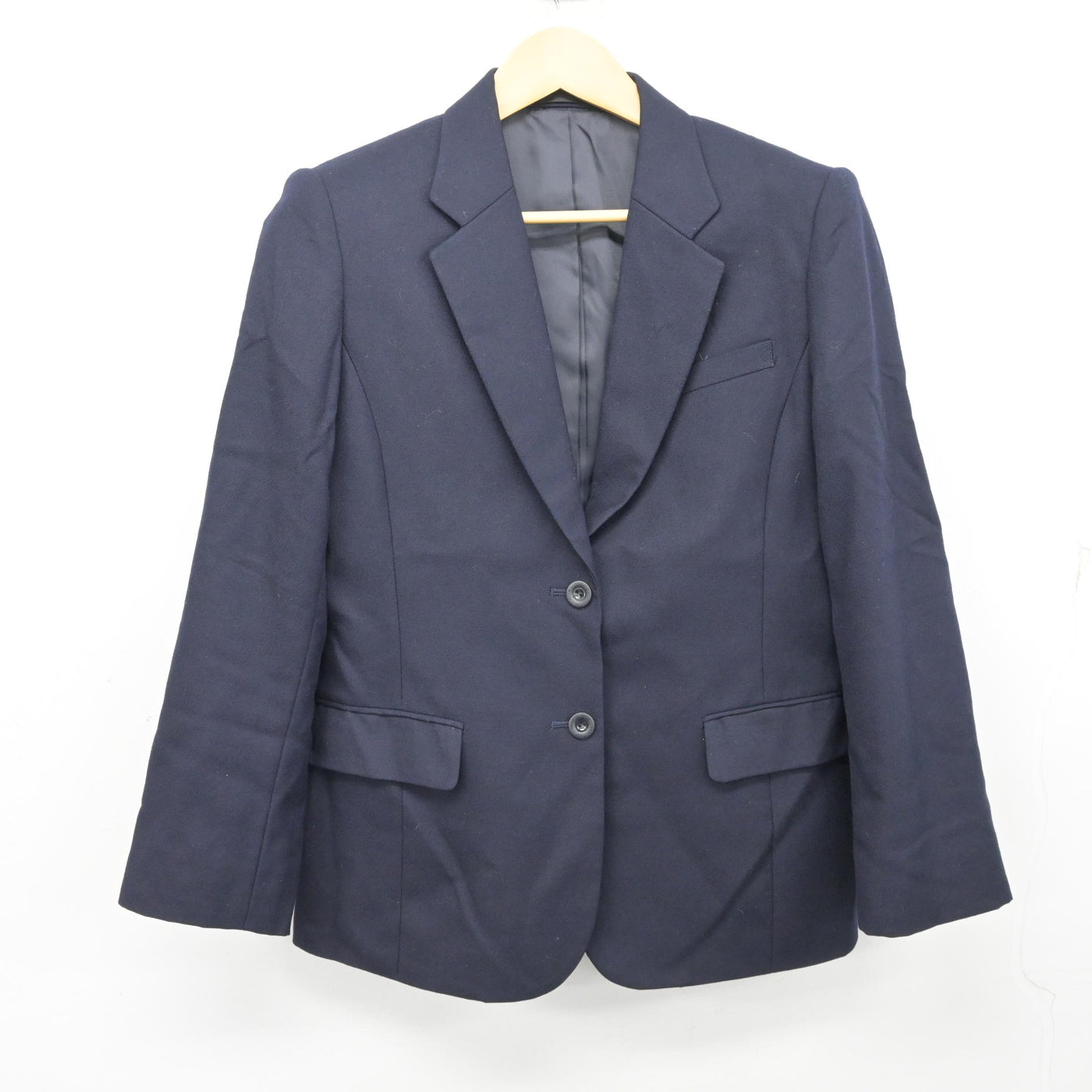 【中古】大阪府 市岡高等学校 女子制服 2点 (ブレザー・スカート) sf099860