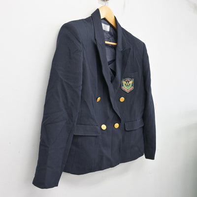 【中古】群馬県 前橋育英高等学校 女子制服 1点 (ブレザー) sf099865