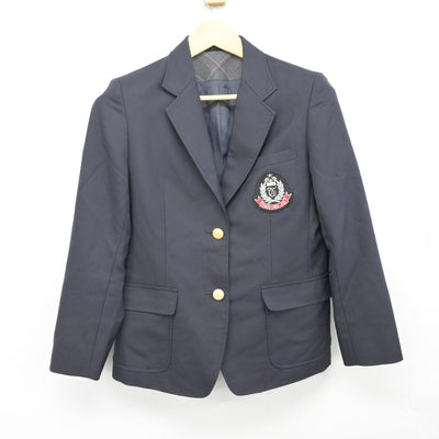 【中古】静岡県 東海大学付属静岡翔洋高等学校・中等部 女子制服 3点 (ブレザー・スカート) sf099869