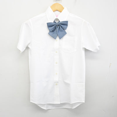 【中古】埼玉県 花咲徳栄高等学校 女子制服 4点 (ニットベスト・シャツ・スカート) sf099875
