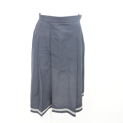 【中古】岐阜県 済美高等学校 女子制服 3点 (セーラー服・スカート) sf099898