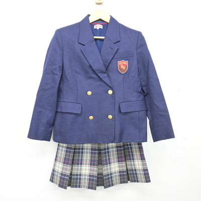 【中古】埼玉県 浦和学院高等学校 女子制服 3点 (ブレザー・ニットベスト・スカート) sf099923