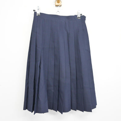 【中古】千葉県 市川市立第三中学校 女子制服 3点 (セーラー服・スカート) sf099925