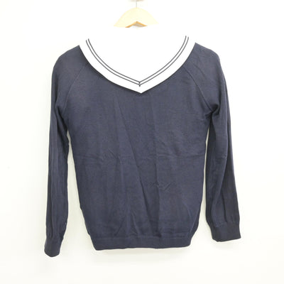 【中古】埼玉県 秋草学園高等学校 女子制服 2点 (ニット・セーラー服) sf099946