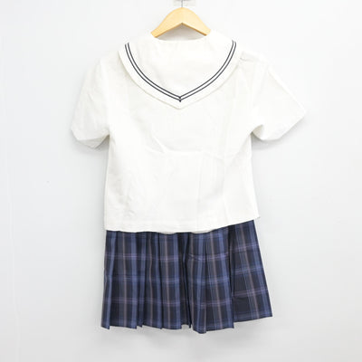 【中古】埼玉県 秋草学園高等学校 女子制服 3点 (セーラー服・スカート) sf099947