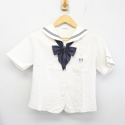 【中古】埼玉県 秋草学園高等学校 女子制服 3点 (セーラー服・スカート) sf099947