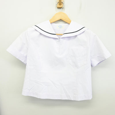 【中古】大阪府 山本高等学校 女子制服 2点 (セーラー服・スカート) sf099951