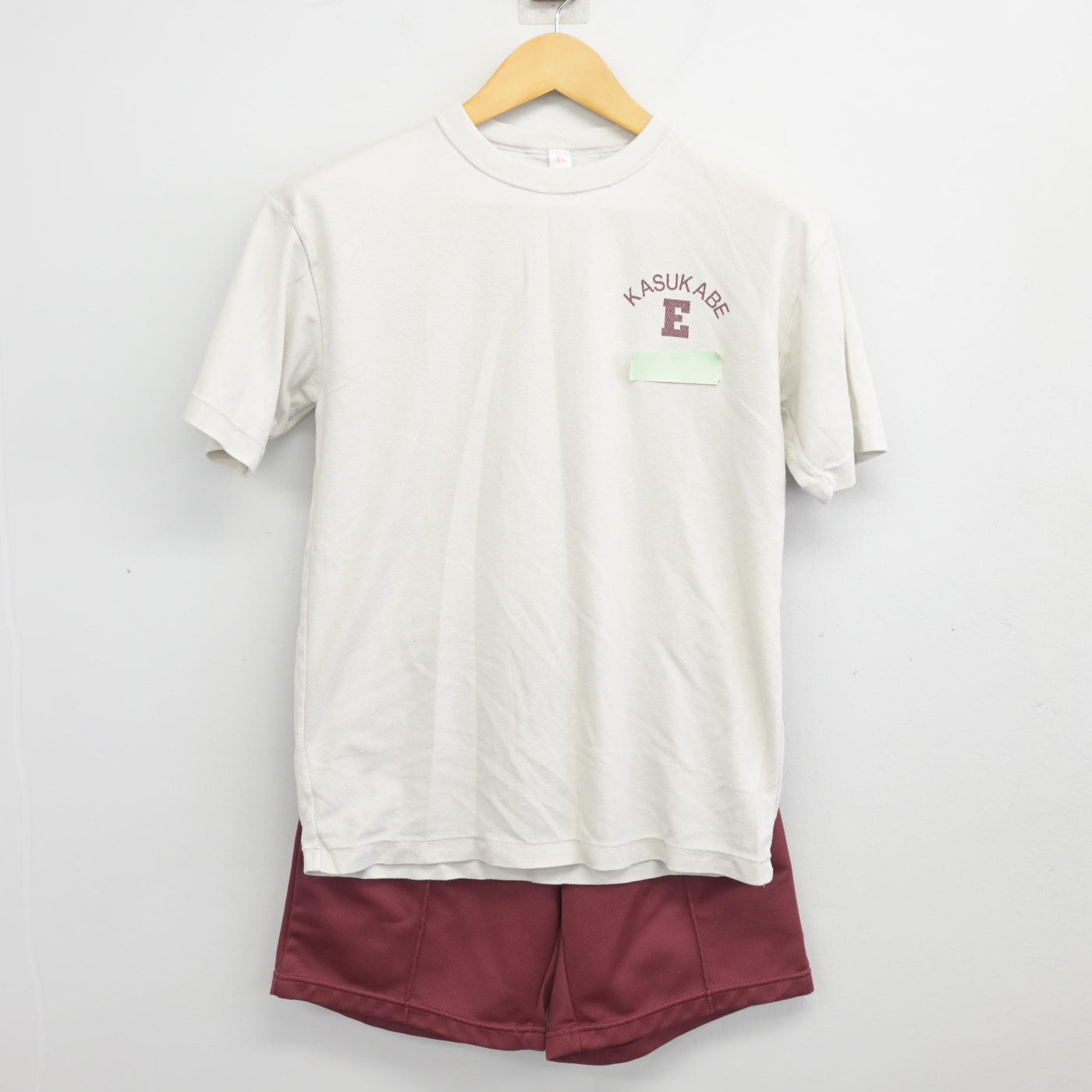 【中古】埼玉県 春日部東高等学校 女子制服 2点 (体操服 上・体操服 下) sf099962