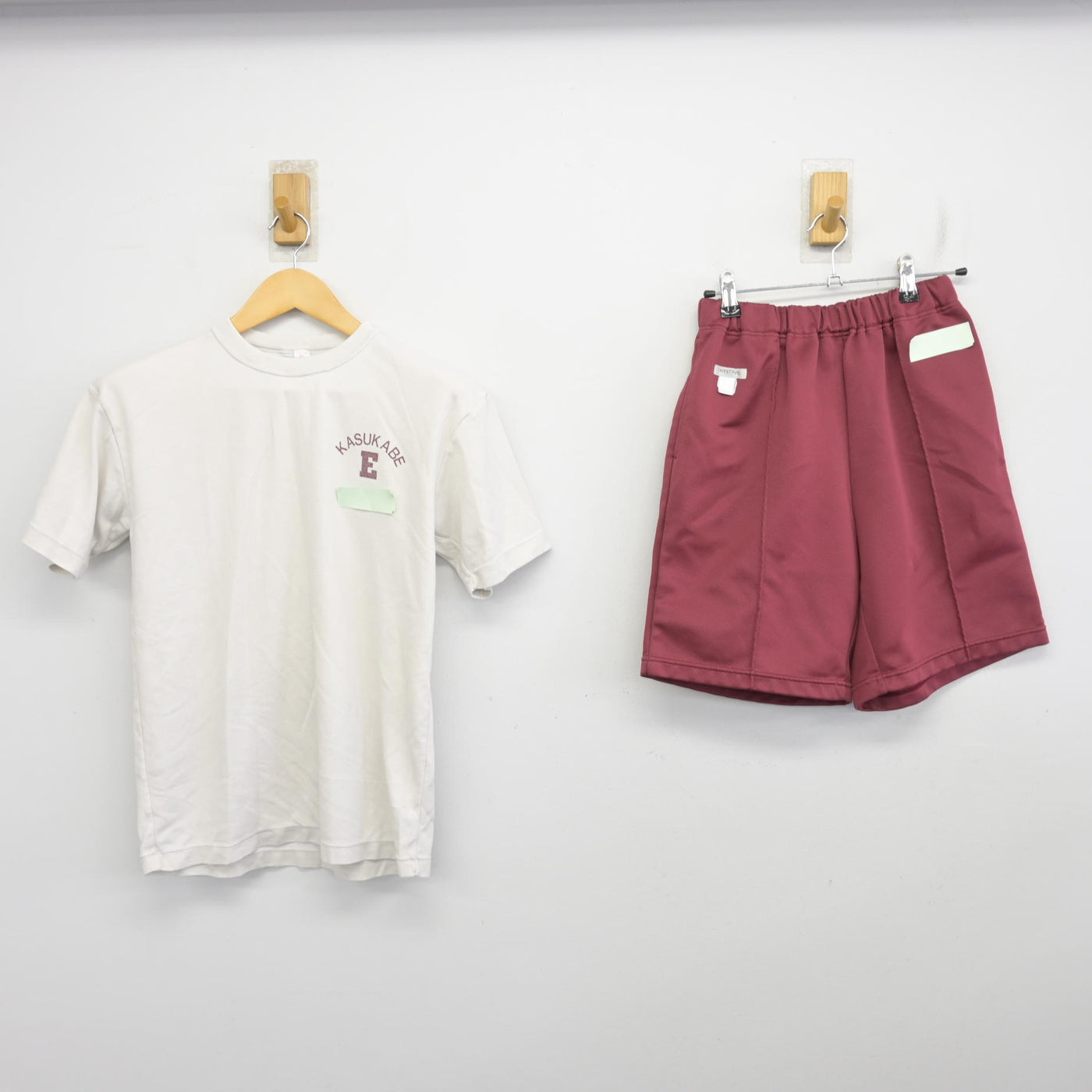 【中古】埼玉県 春日部東高等学校 女子制服 2点 (体操服 上・体操服 下) sf099962