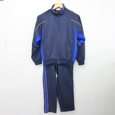 【中古】静岡県 浜松市立高等学校 女子制服 3点 (ジャージ 上・体操服 上・ジャージ 下) sf099966