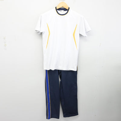 【中古】静岡県 浜松市立高等学校 女子制服 3点 (ジャージ 上・体操服 上・ジャージ 下) sf099966