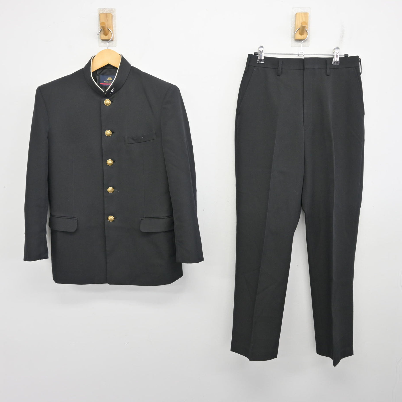 中古】埼玉県 松山高等学校 男子制服 3点 (学ラン・ズボン) sf099970