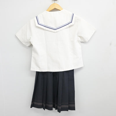 【中古】福岡県 福岡常葉高等学校 女子制服 2点 (セーラー服・スカート) sf099973