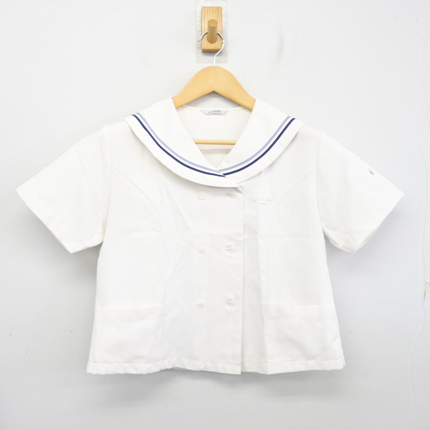 【中古】福岡県 福岡常葉高等学校 女子制服 2点 (セーラー服・スカート) sf099973