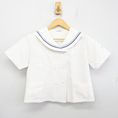 【中古】福岡県 福岡常葉高等学校 女子制服 2点 (セーラー服・スカート) sf099973