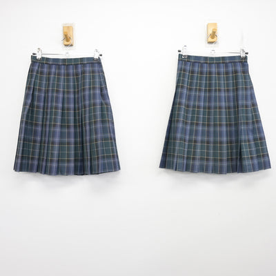 【中古】神奈川県 川和中学校 女子制服 4点 (ブレザー・スカート) sf099985