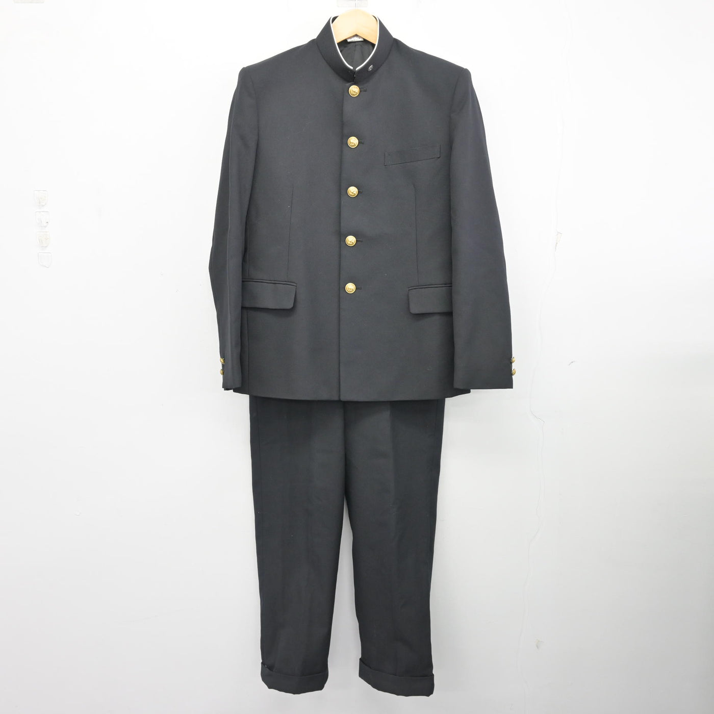 中古】神奈川県 森村学園中等部・高等部 男子制服 2点 (学ラン・ズボン