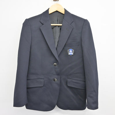 【中古】神奈川県 久里浜中学校 女子制服 2点 (ブレザー・スカート) sf099995