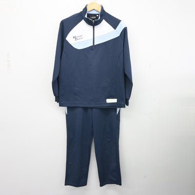 【中古】宮崎県 宮崎第一中学高等学校 女子制服 3点 (ジャージ 上・体操服 上・ジャージ 下) sf100005