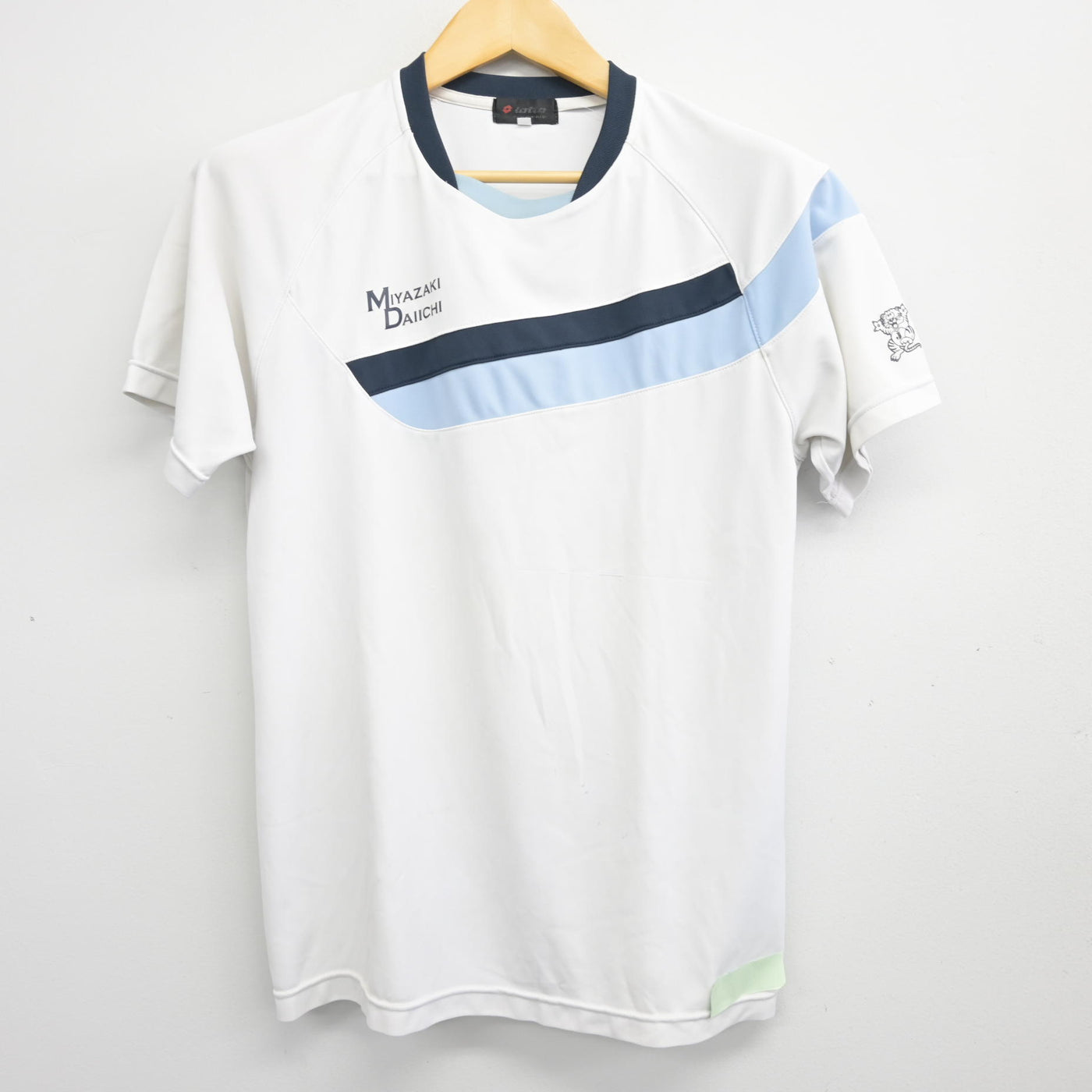 【中古】宮崎県 宮崎第一中学高等学校 女子制服 2点 (体操服 上・体操服 下) sf100006