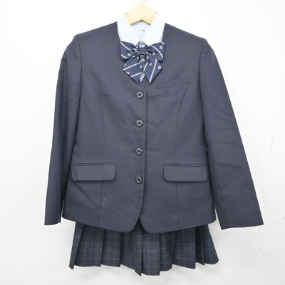 【中古】神奈川県 横浜立野高等学校 女子制服 4点 (ブレザー・シャツ・スカート) sf100016