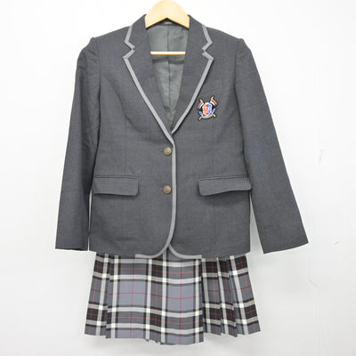 【中古】東京都 富士見丘中学高等学校 女子制服 3点 (ブレザー・スカート) sf100017