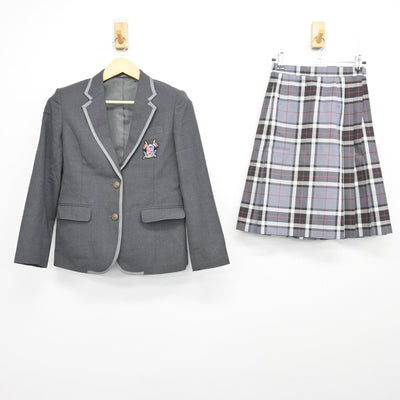 【中古】東京都 富士見丘中学高等学校 女子制服 3点 (ブレザー・スカート) sf100017