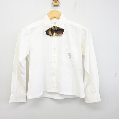 【中古】山形県 城北高等学校/旧制服 女子制服 4点 (ブレザー・ベスト・シャツ) sf100024