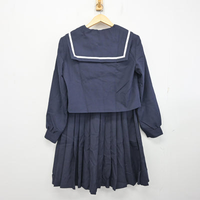 【中古】愛知県 長良中学校 女子制服 2点 (セーラー服・スカート) sf100029