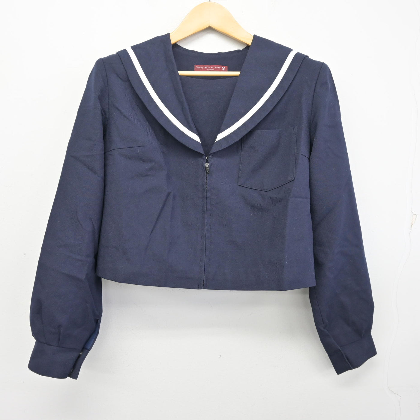 【中古】愛知県 長良中学校 女子制服 2点 (セーラー服・スカート) sf100029