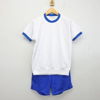 【中古】愛知県 長良中学校 女子制服 2点 (体操服 上・体操服 下) sf100031