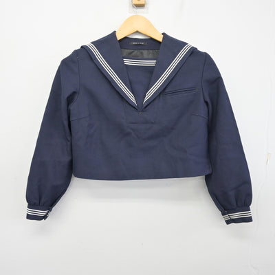 【中古】福岡県 筑紫女学園中学・高等学校 女子制服 1点 (セーラー服) sf100059