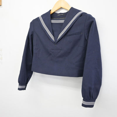 【中古】福岡県 筑紫女学園中学・高等学校 女子制服 1点 (セーラー服) sf100059