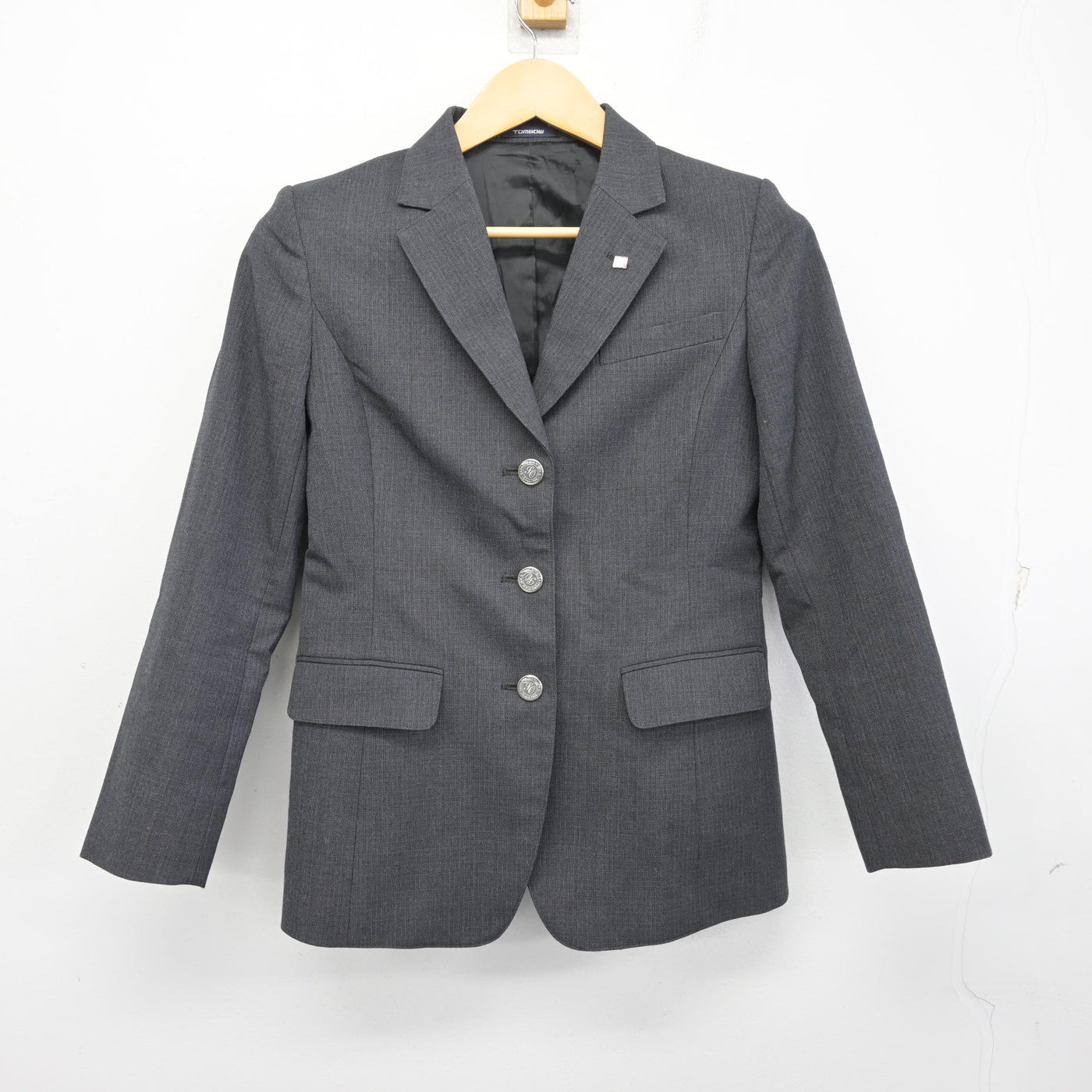 【中古】北海道 札幌大谷中学校・高等学校 女子制服 5点 (ブレザー・シャツ・スカート) sf100062