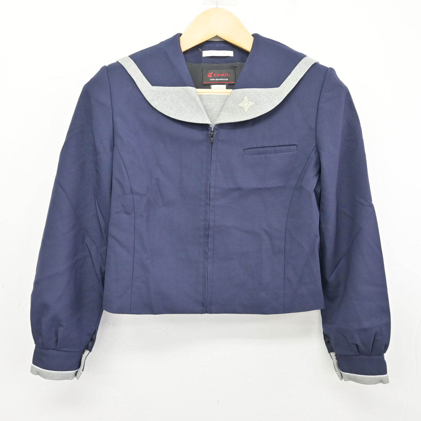 【中古】神奈川県 日本大学中学校 女子制服 1点 (セーラー服) sf100078