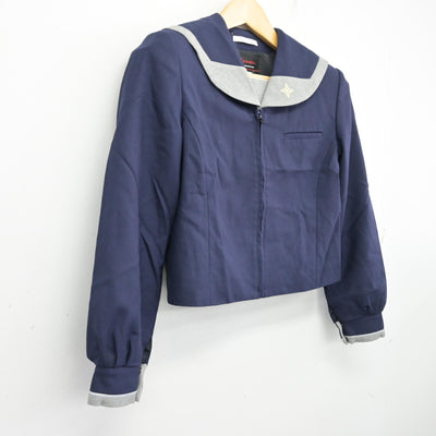 【中古】神奈川県 日本大学中学校 女子制服 1点 (セーラー服) sf100078